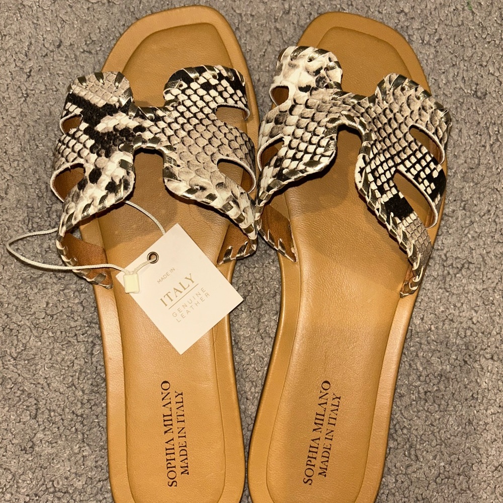 Women's Snakeskin Sandals